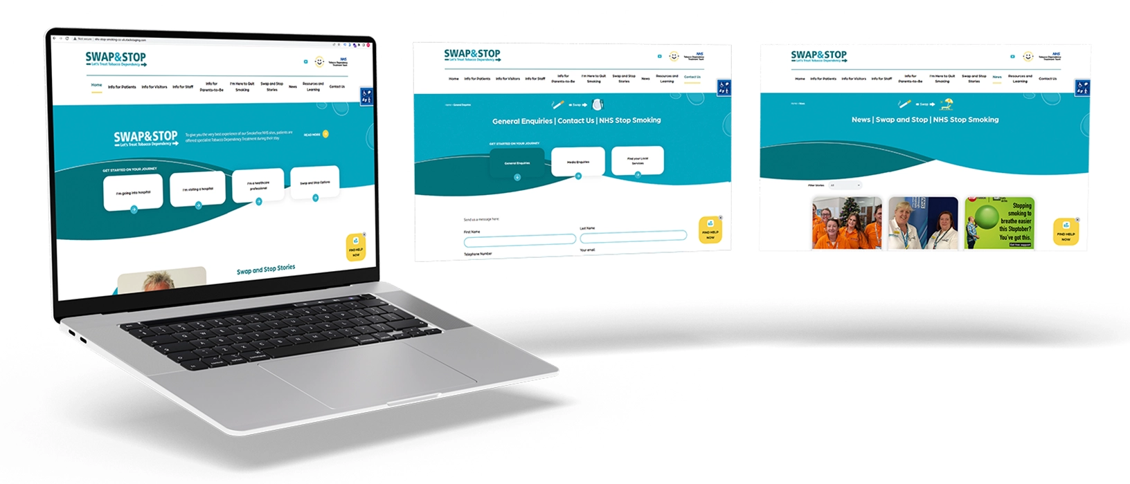 NHS Swap & Stop | Website Development | Digital Agency NHS Swap & Stop | Website Development | Digital Agency