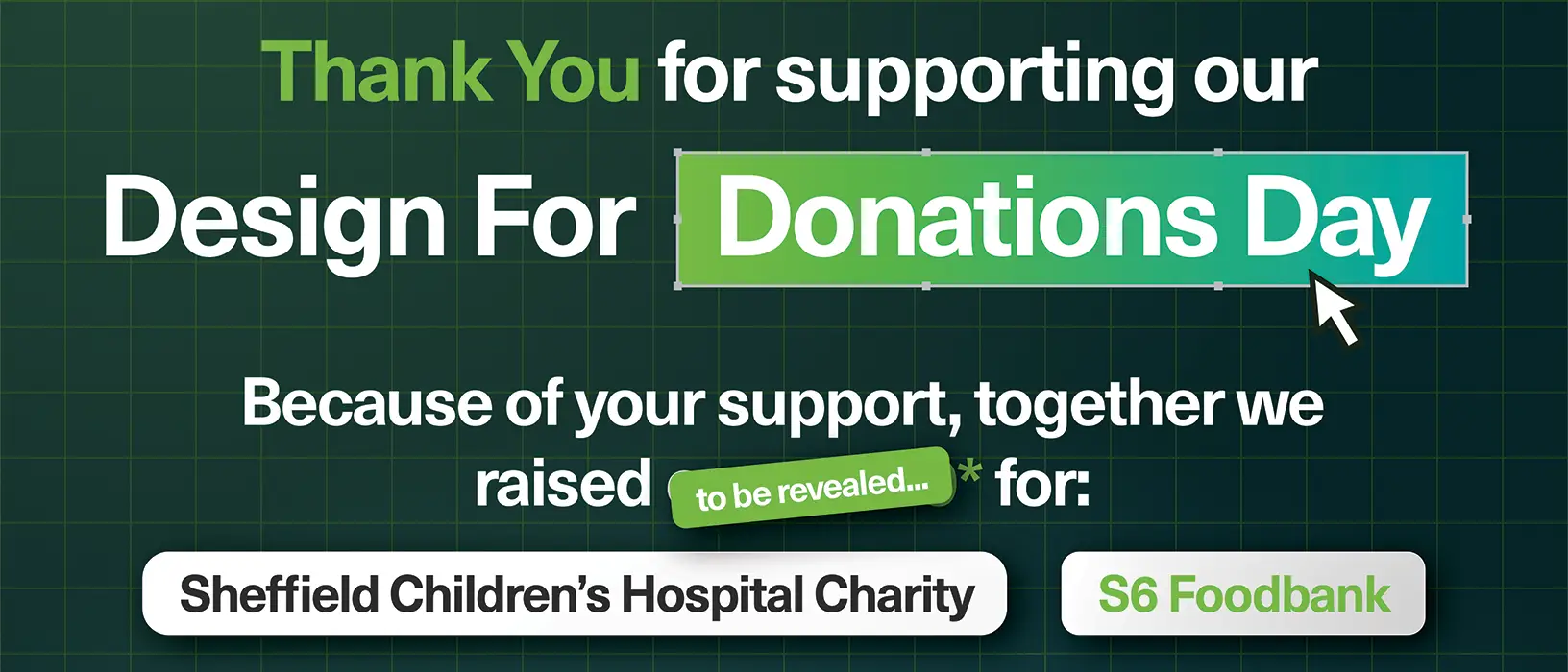 Design for Donation day signup Design for Donation day signup