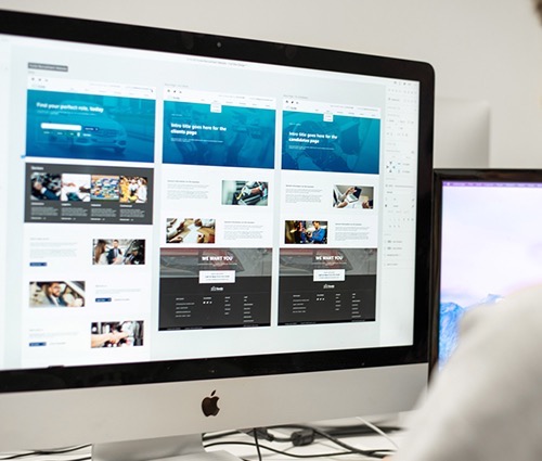web *design* london banner